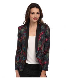 BCBGeneration Shell Collar Blazer DQR4H737 Viridian Combo at 6pm