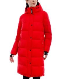 BCBGeneration Womens Hooded Puffer Coat Created for Macys Reviews - Coats Jackets - Women - Macys at Macys