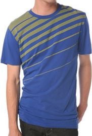 BDG Angled Stripe Tee at Urban Outfitters