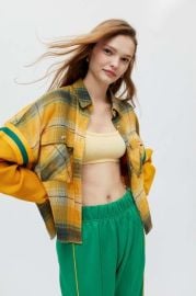 BDG Caleb Sporty Flannel Shirt at Urban Outfitters