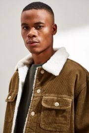 BDG Corduroy Sherpa Trucker Jacket at Urban Outfitters