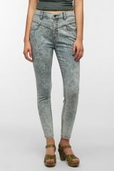 BDG High-Rise Seamed Jean - Chalk Wash at Urban Outfitters