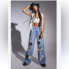 BDG Jeans Bdg Skater Baggy Jean Jeans Daisy Parch Distressed Size 27 Poshmark at Poshmark