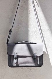 BDG Medium Suede Messenger Bag at Urban Outfitters