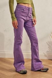 BDG Purple Corduroy Flare Pant at Urban Outfitters