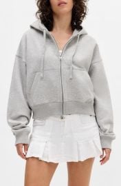 BDG Urban Outfitters Crop Zip-Up Hoodie at Nordstrom