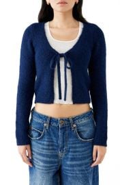 BDG Urban Outfitters Tie Front Cardigan at Nordstrom