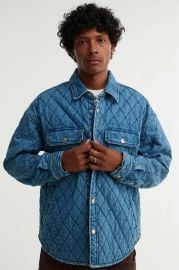 BDG at Urban Outfitters Denim Quilted Shirt Jacket at Urban Outfitters