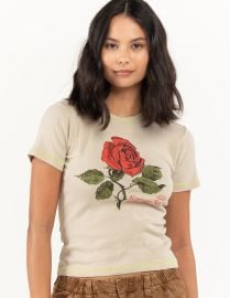 BDG at Urban Outfitters Kansas Rose Baby Tee at Tillys