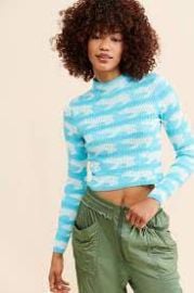 BDG at Urban Outfitters Shauna Jacquard Sweater at Urban Outfitters