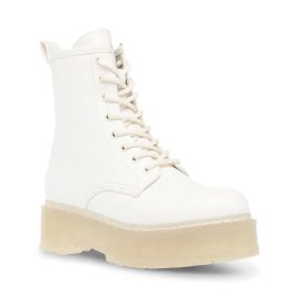 BETTYY White Boots - SM Rebooted  Women39s Boots - at Steve Madden