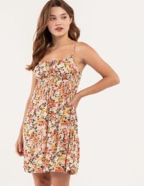 BILLABONG Feelin Blue Mini Slip Dress - MULTI Tillys at Tillys