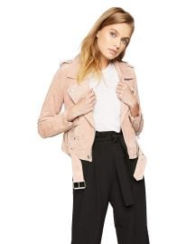 BLANKNYC  Women s Suede Moto Jacket Outerwear at Amazon