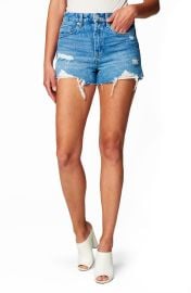 BLANKNYC Barrow High Waist Cutoff Denim Shorts at Nordstrom