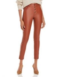 BLANKNYC Button-Front Faux-Leather Skinny Pants - 100  Exclusive Women - Bloomingdale s at Bloomingdales