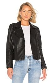 BLANKNYC Clean Moto Jacket in Onyx Black at Revolve