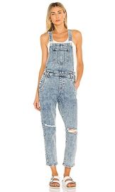 BLANKNYC Denim Overalls in Knees Weak at Revolve