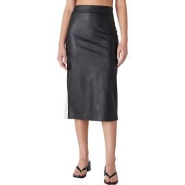 BLANKNYC Faux Leather Midi Skirt at Nordstrom