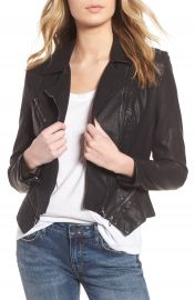 BLANKNYC Faux Leather Moto Jacket  Regular  amp  Plus Size    Nordstrom at Nordstrom