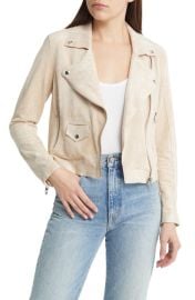 BLANKNYC Faux Suede Moto Jacket at Nordstrom