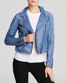 BLANKNYC Jacket - Faux Leather Moto at Bloomingdales