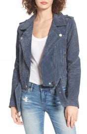 BLANKNYC Morning Suede Moto Jacket at Nordstrom