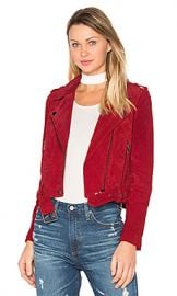 BLANKNYC Moto Jacket in Red Moon from Revolve com at Revolve