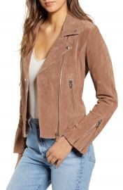 BLANKNYC Next Level Suede Moto Jacket  Regular  amp  Plus Size    Nordstrom at Nordstrom