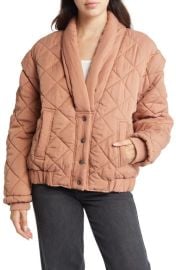 BLANKNYC Quilted Drop Shoulder Jacket at Nordstrom