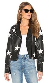 BLANKNYC Star Vegan Leather Jacket in The End Game from Revolve com at Revolve