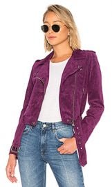 BLANKNYC Suede Moto Jacket in Ursula from Revolve com at Revolve