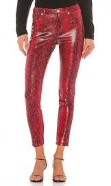 BLANKNYC Vegan Leather Firehouse Pant in Firehouse from Revolve com at Revolve