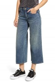 BLANKNYC Wide Leg Crop Jeans  Dip And Do It at Nordstrom