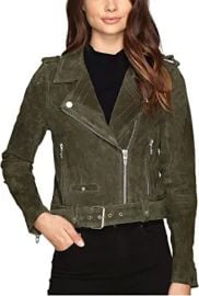 BLANKNYC Womens Luxury Clothing Cropped Suede Leather Motorcycle Jackets Comfortable amp Stylish Coats at  Women39s Coats Shop at Amazon