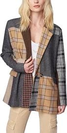 BLANKNYC Womens Patchwork Blazer at Womens Clothing store at Amazon