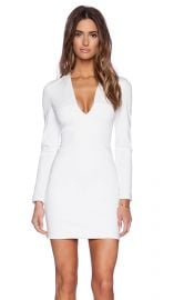 BLAQUE LABEL Long Sleeve Mini Dress in Ivory  REVOLVE at Revolve