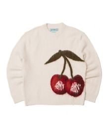 BNY Cherry Mohair Knit Sweater Brigade USA at Brigade