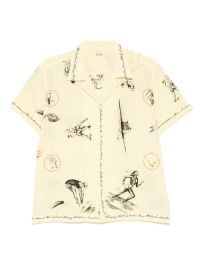 BODE Games Shirt Yellow at Farfetch
