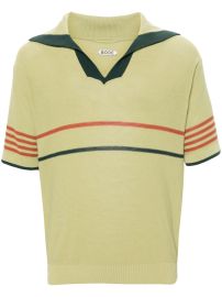 BODE Palmer Knitted Polo Shirt - at Farfetch