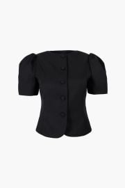 BONNY JACKET IN BLACK SANDY LIANG at Sandy Liang