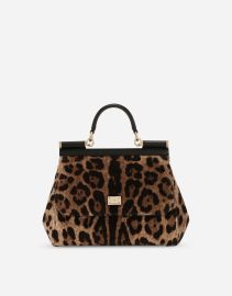 BORSA A MANO in Animal Print for Women DolceampGabbana at Dolce and Gabbana