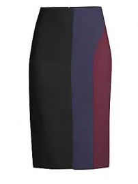 BOSS - Colorblock Ponte Skirt at Saks Fifth Avenue