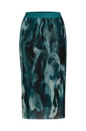 BOSS - Stretch-tulle slim-fit skirt with seasonal print - Patterned at Hugo Boss