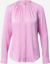 BOSS Banora Silk-Blend Top Bloomingdales at Bloomingdales