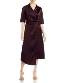 BOSS Dasatine V Neck Midi Dress   Bloomingdales at Bloomingdales