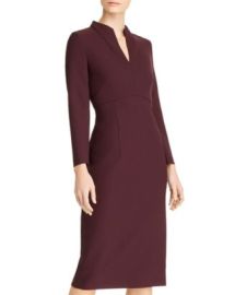 BOSS Debara Structured Sheath Dress Bloomingdales at Bloomingdales