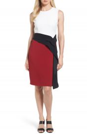 BOSS Disalana Color Block Sheath Dress at Nordstrom