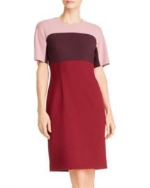 BOSS Donena Color Block Sheath Dress Women - Bloomingdale s at Bloomingdales