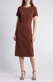 BOSS Dukea Midi Sheath Dress at Nordstrom