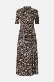 BOSS Endre Print Midi Dress at Rent the Runway